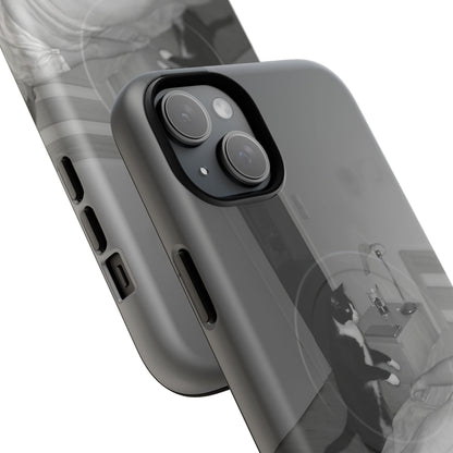 Phone Case “Why Is It Always at 2 AM?” Cat Photo Tough Magnetic Case
