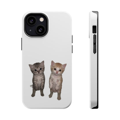 Duo Cute Kitten  Magnetic Impact-Resistant Phone Case