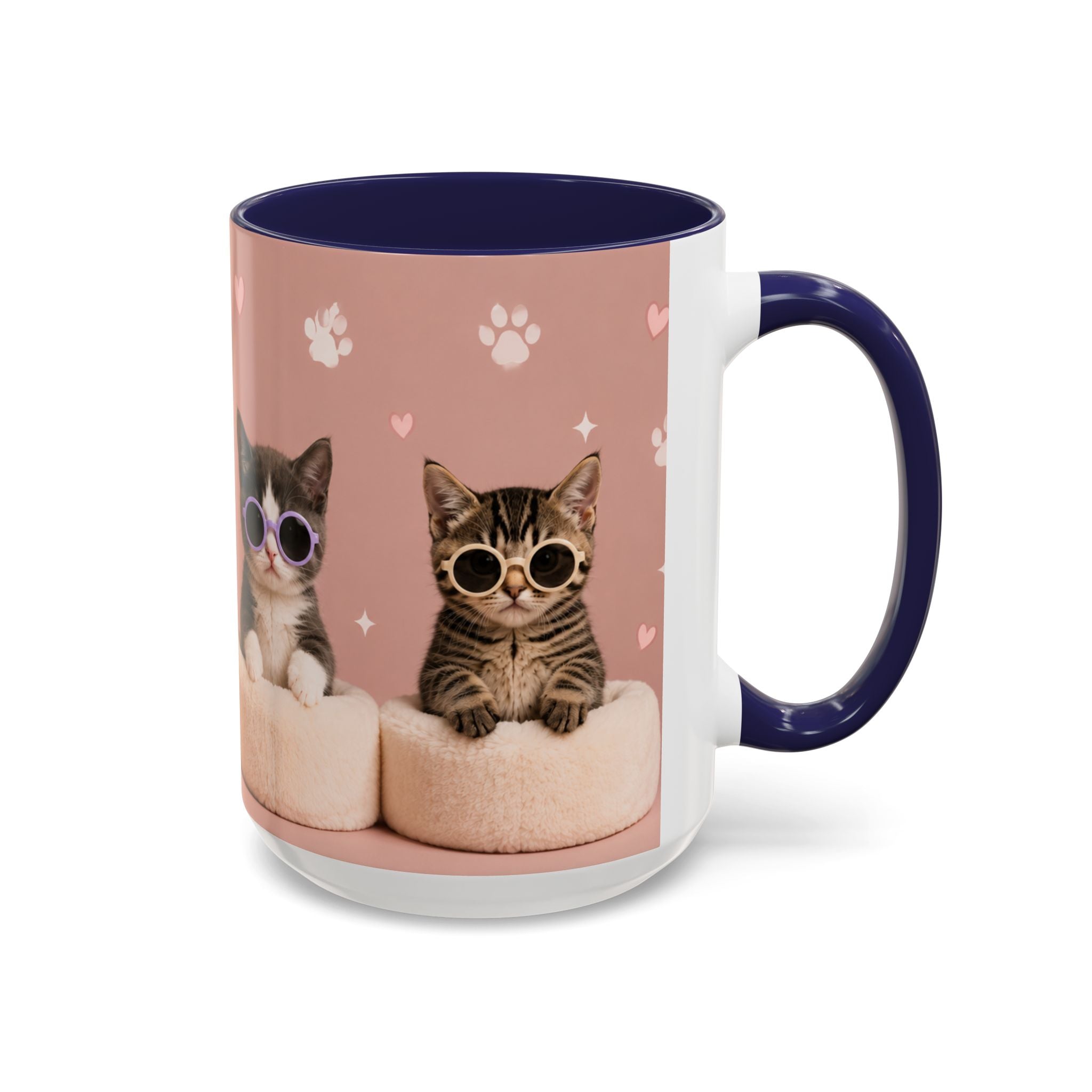Cute Cat Lovers Coffee Mug - 11 & 15oz - Perfect Gift for Pet Owners