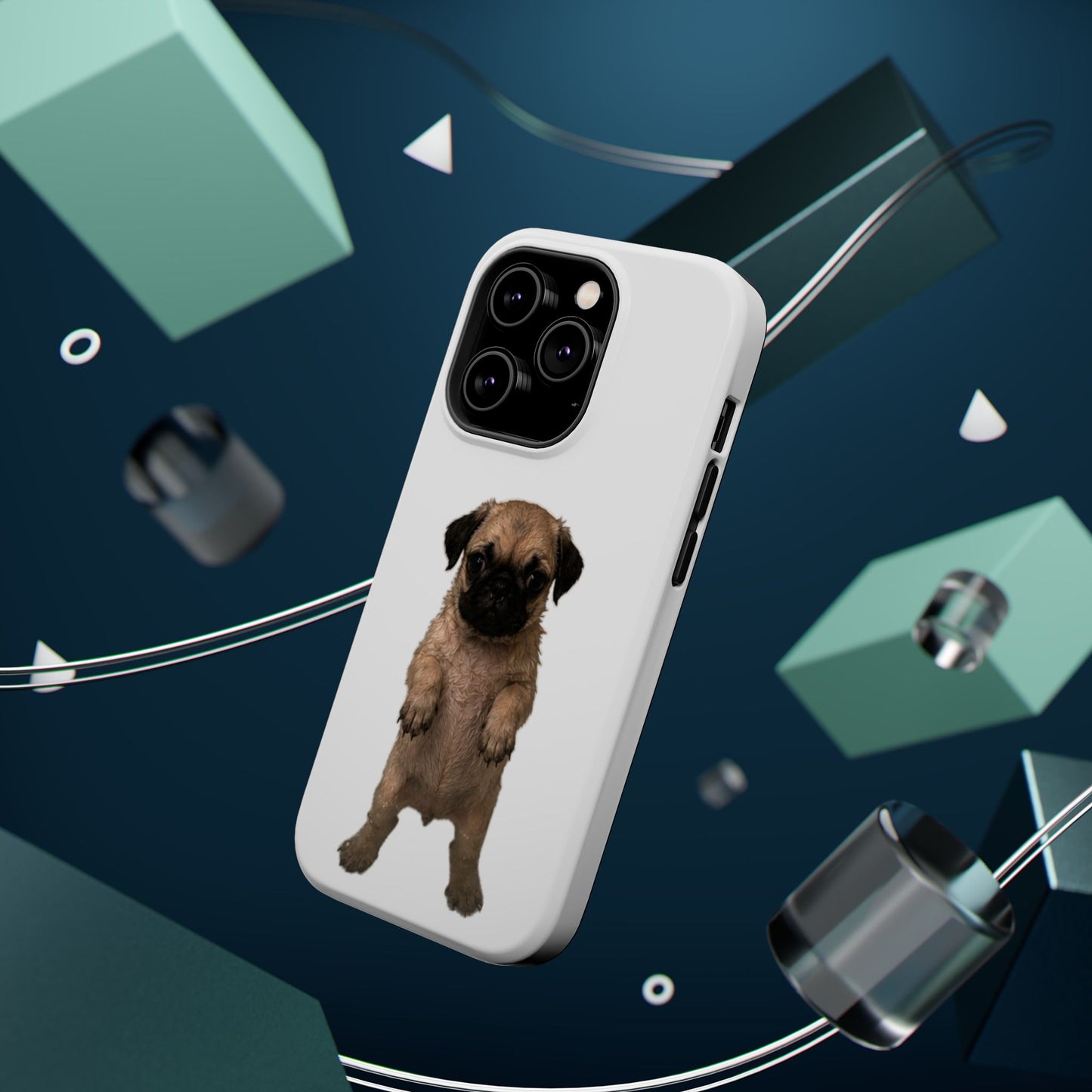 Pug Puppy Magnetic Impact-Resistant Phone Case