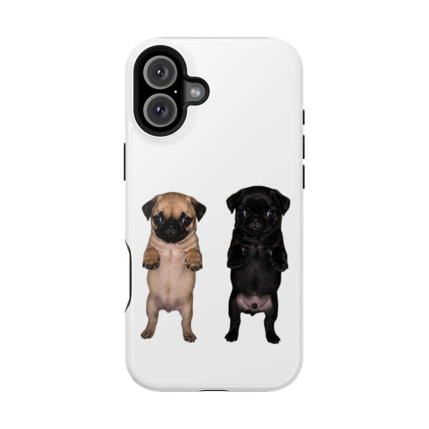 Pug Duo Magnetic Impact-Resistant Phone Case