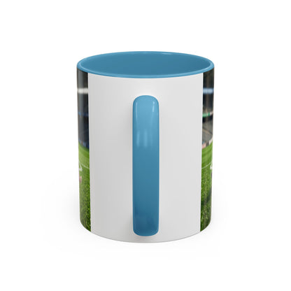 Soccer Kittens Accent Coffee Mug — Cute Cat Soccer Players 11/15oz