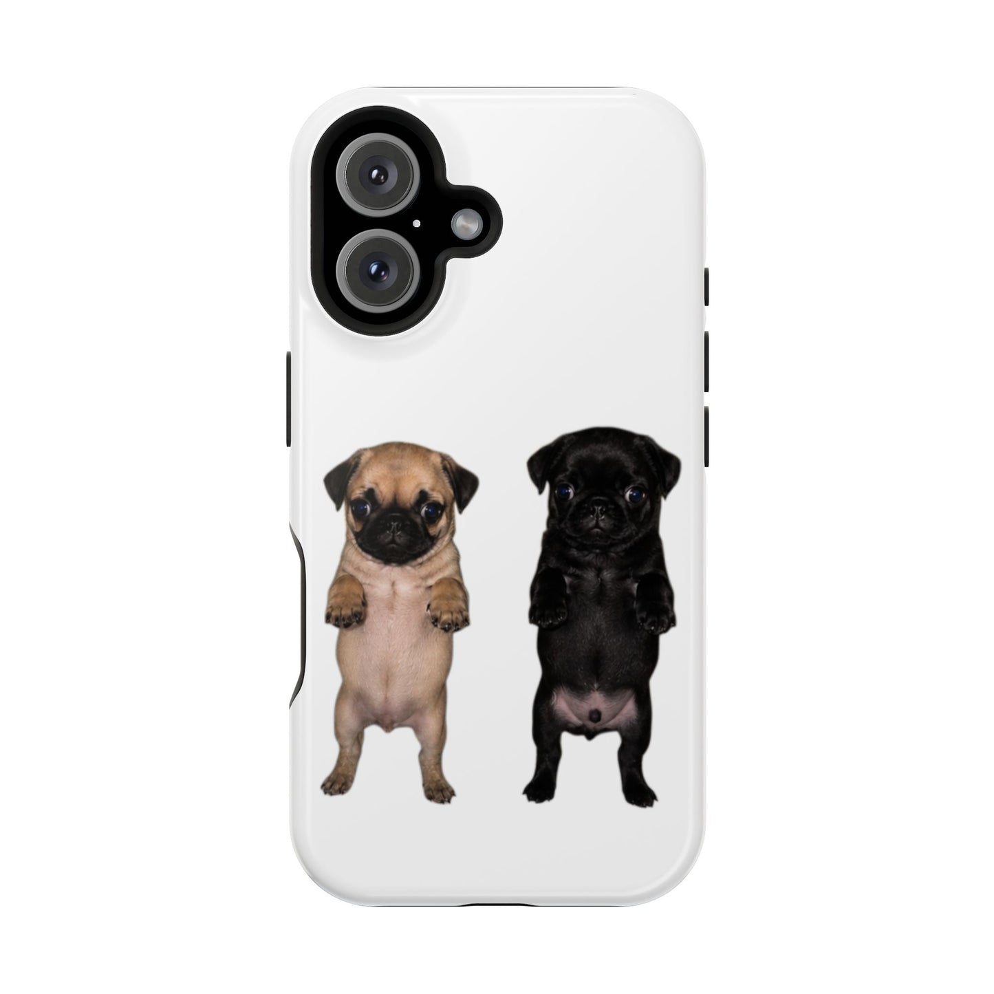 Pug Duo Magnetic Impact-Resistant Phone Case
