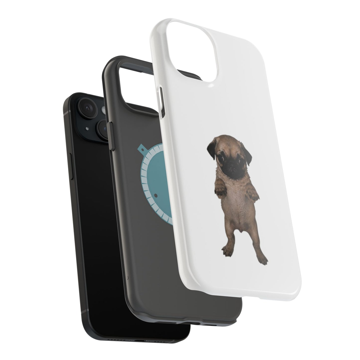 Pug Puppy Magnetic Impact-Resistant Phone Case