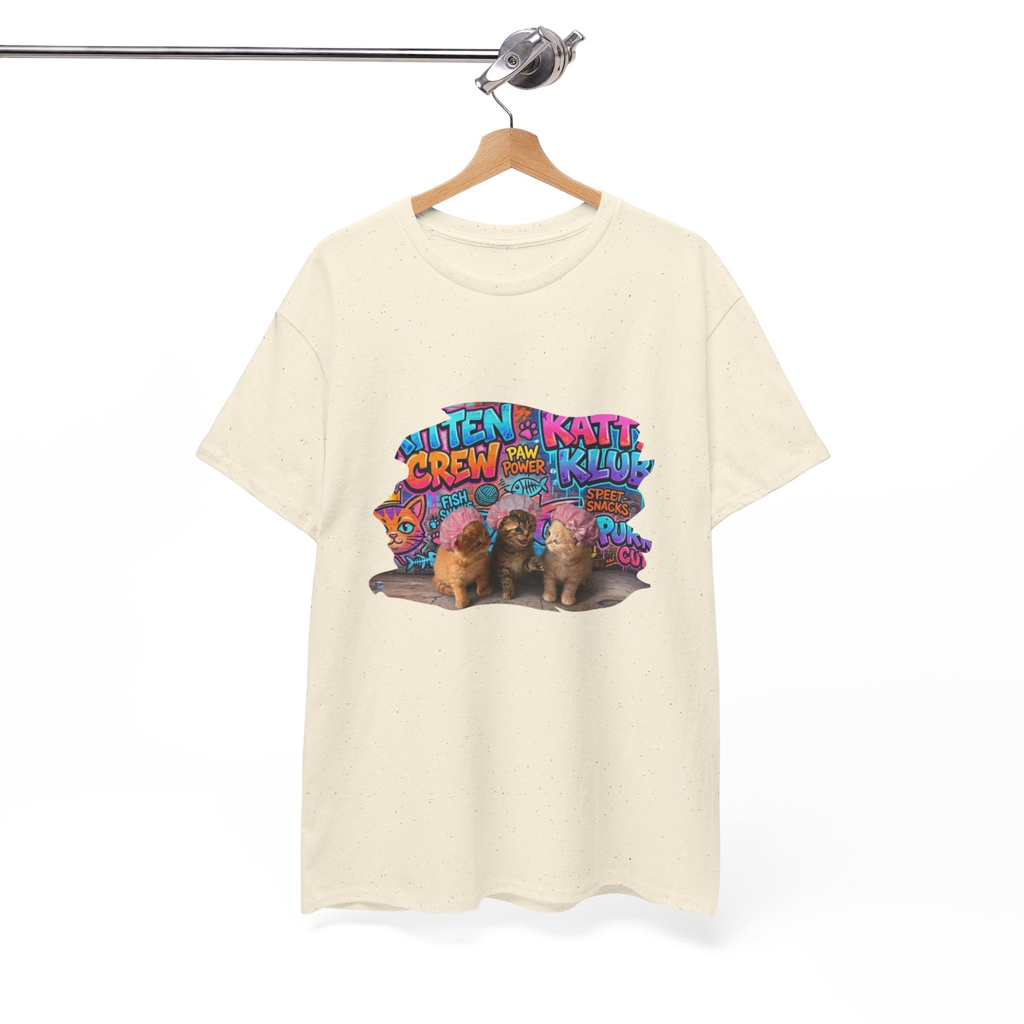 Kitten Crew Graphic Tee — Cute Kittens Cat Lover Shirt