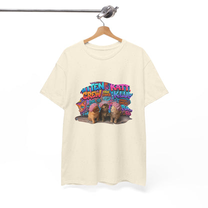 Kitten Crew Graphic Tee — Cute Kittens Cat Lover Shirt