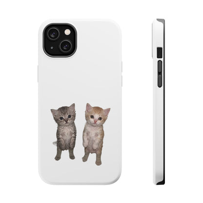 Duo Cute Kitten  Magnetic Impact-Resistant Phone Case