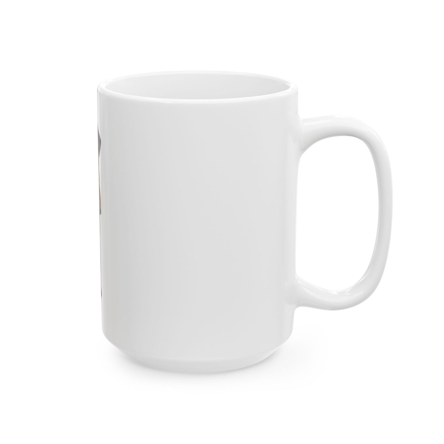 Cute Dog Pug Standing Ceramic Mug (11oz/15oz)