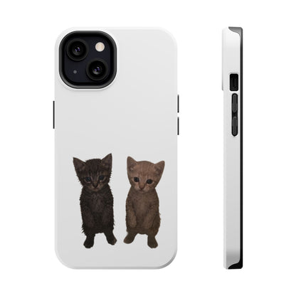 Cute Kittens Magnetic Impact-Resistant Phone Case