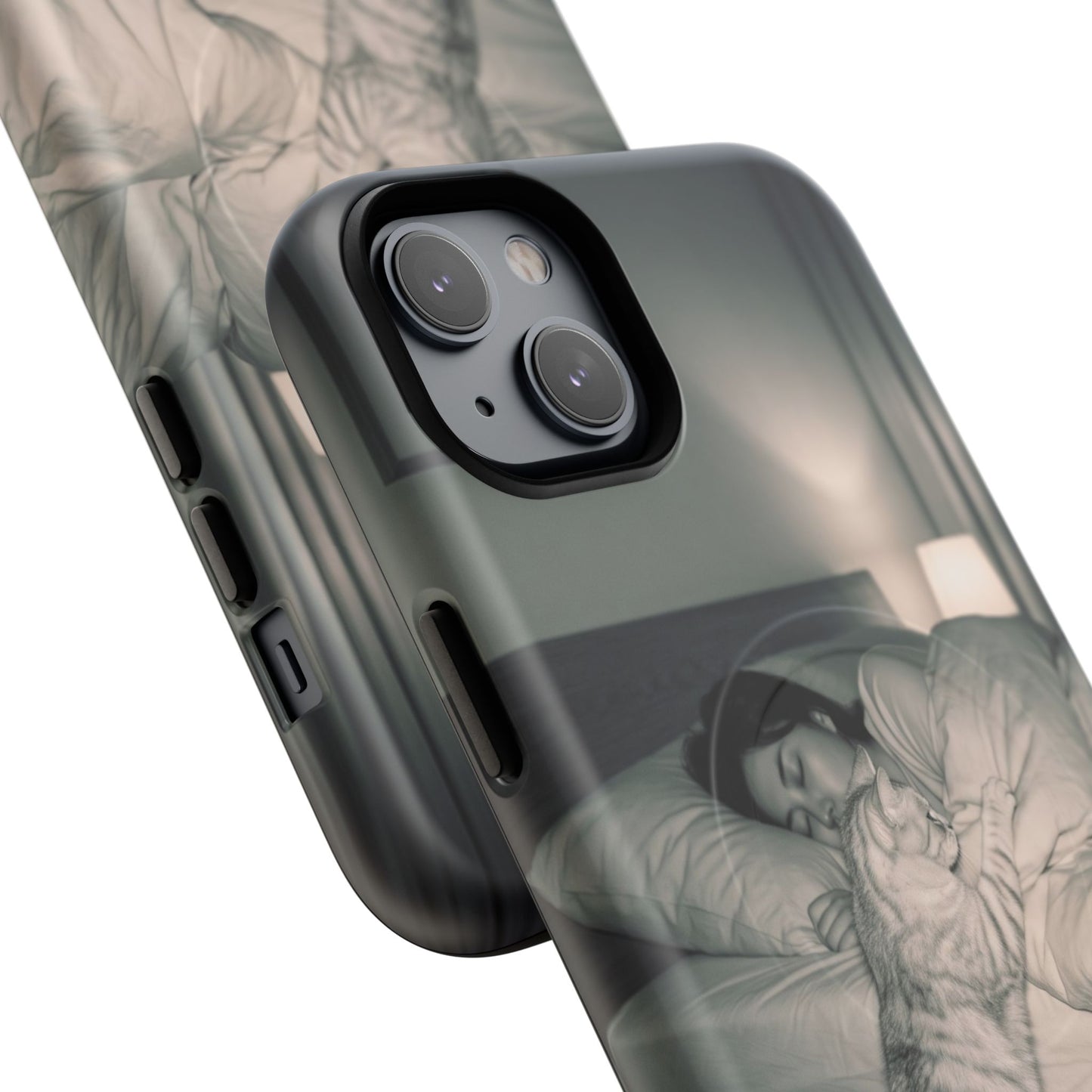 Phone Case ‘Trust Everything You See’ Surreal Sleep Graphic Tough Magnetic Case