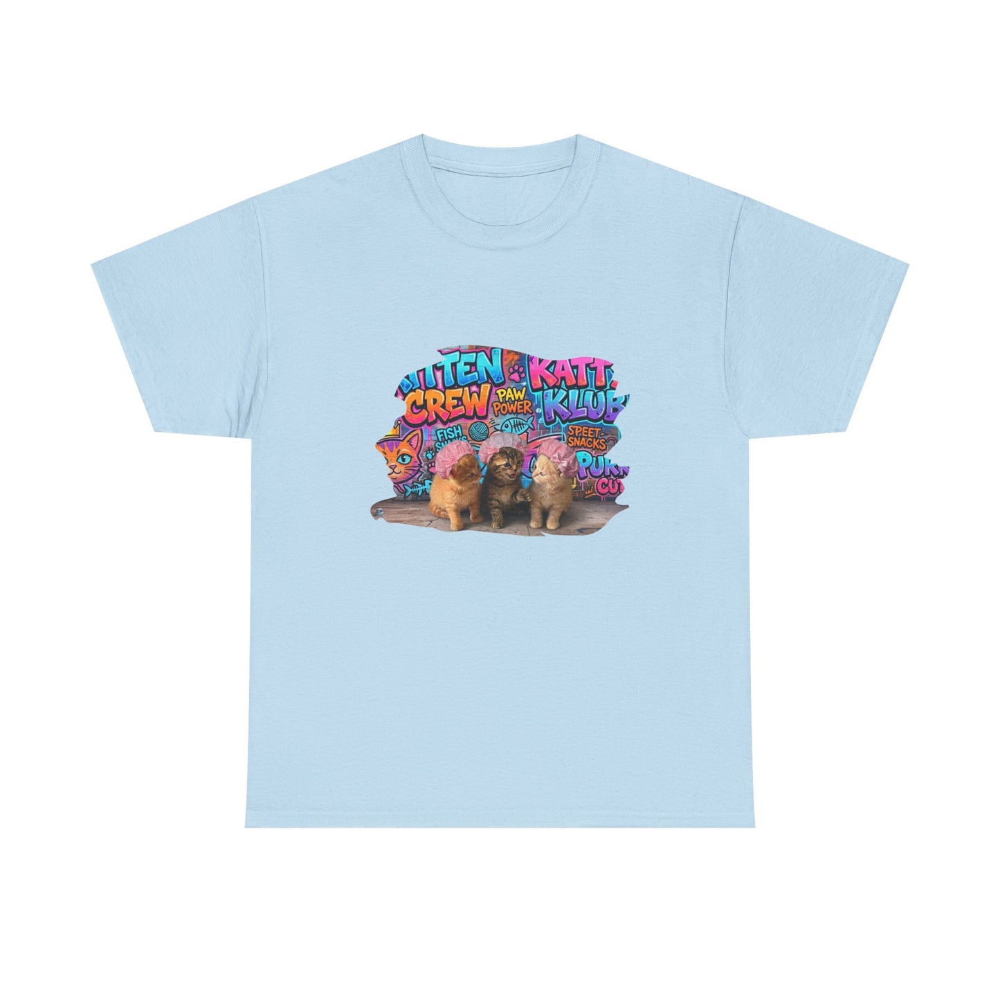 Kitten Crew Graphic Tee — Cute Kittens Cat Lover Shirt