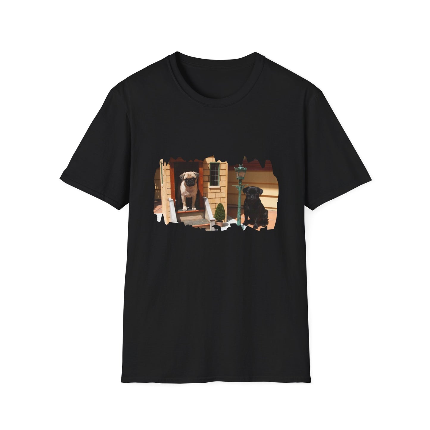 Biscuit & Nugget T‑Shirt — Cute Pet Photo Tee for Dog Lovers