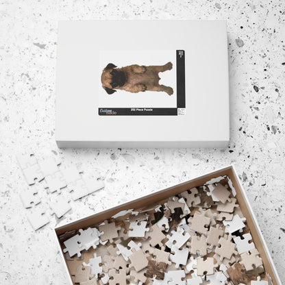 Cute Standing Pug  Puppy  Puzzle