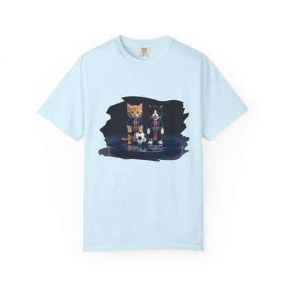 Cat Soccer Players T‑Shirt — Cute Kitten Football Graphic Tee
