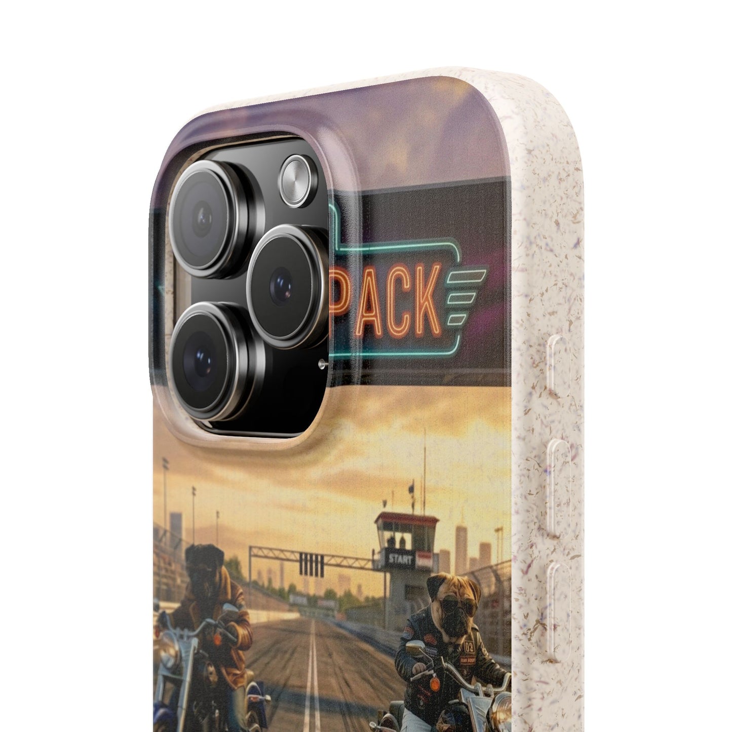Motorcycle Road Trip Biodegradable Phone Case
