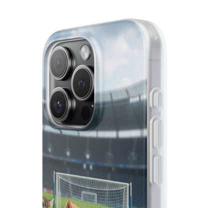 Cute Soccer Cats Phone Case — Kawaii Football Kit iPhone Cover