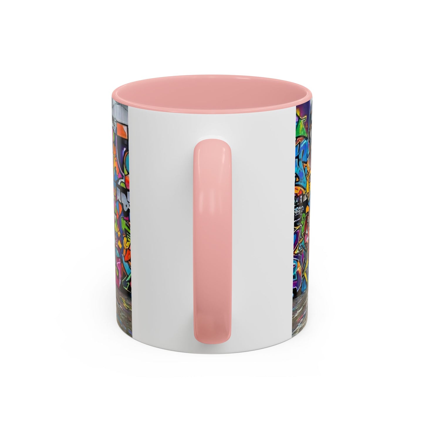 Graffiti Pets Coffee Mug — Colorful Street Art Dog & Cat Accent Mug (11/15oz)