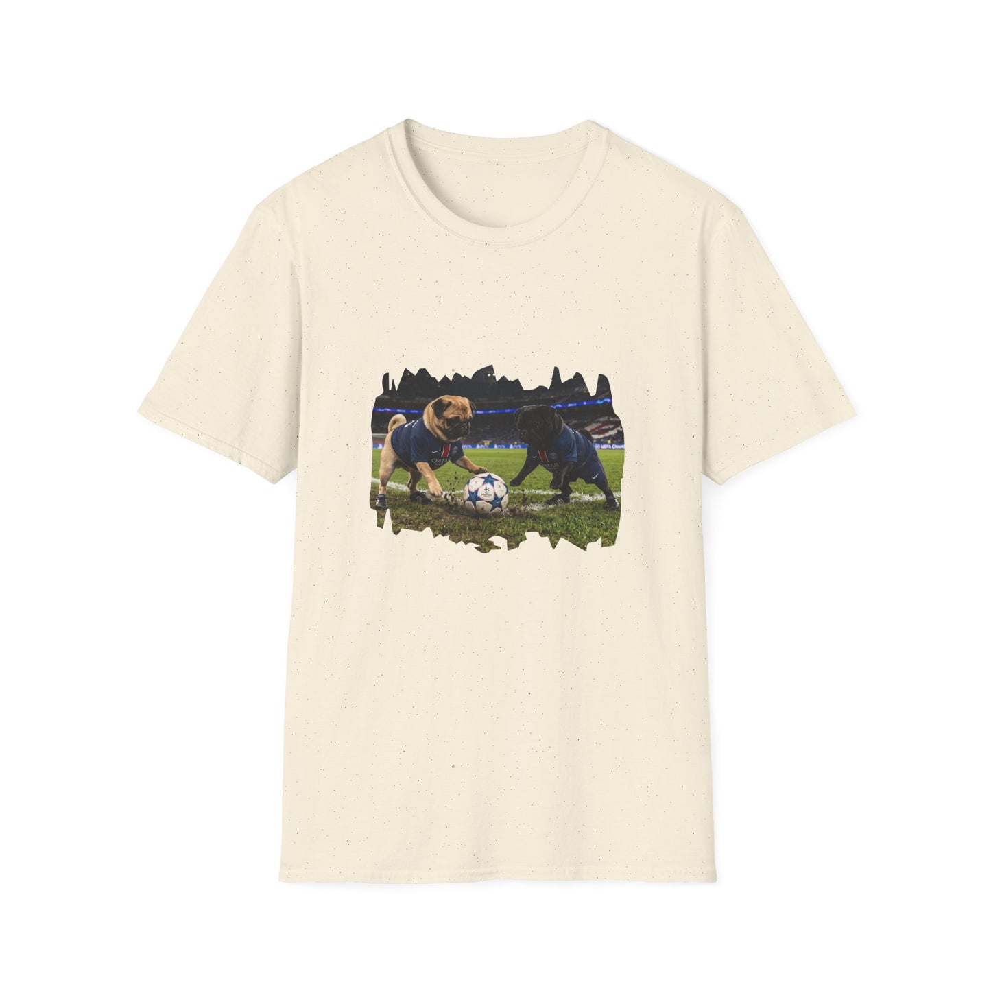 Soccer Puppies T-Shirt — Playful Puppy Soccer Match Tee