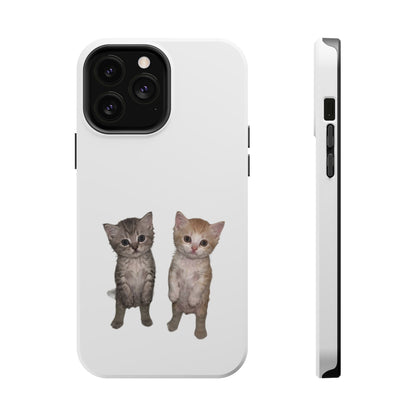 Duo Cute Kitten  Magnetic Impact-Resistant Phone Case