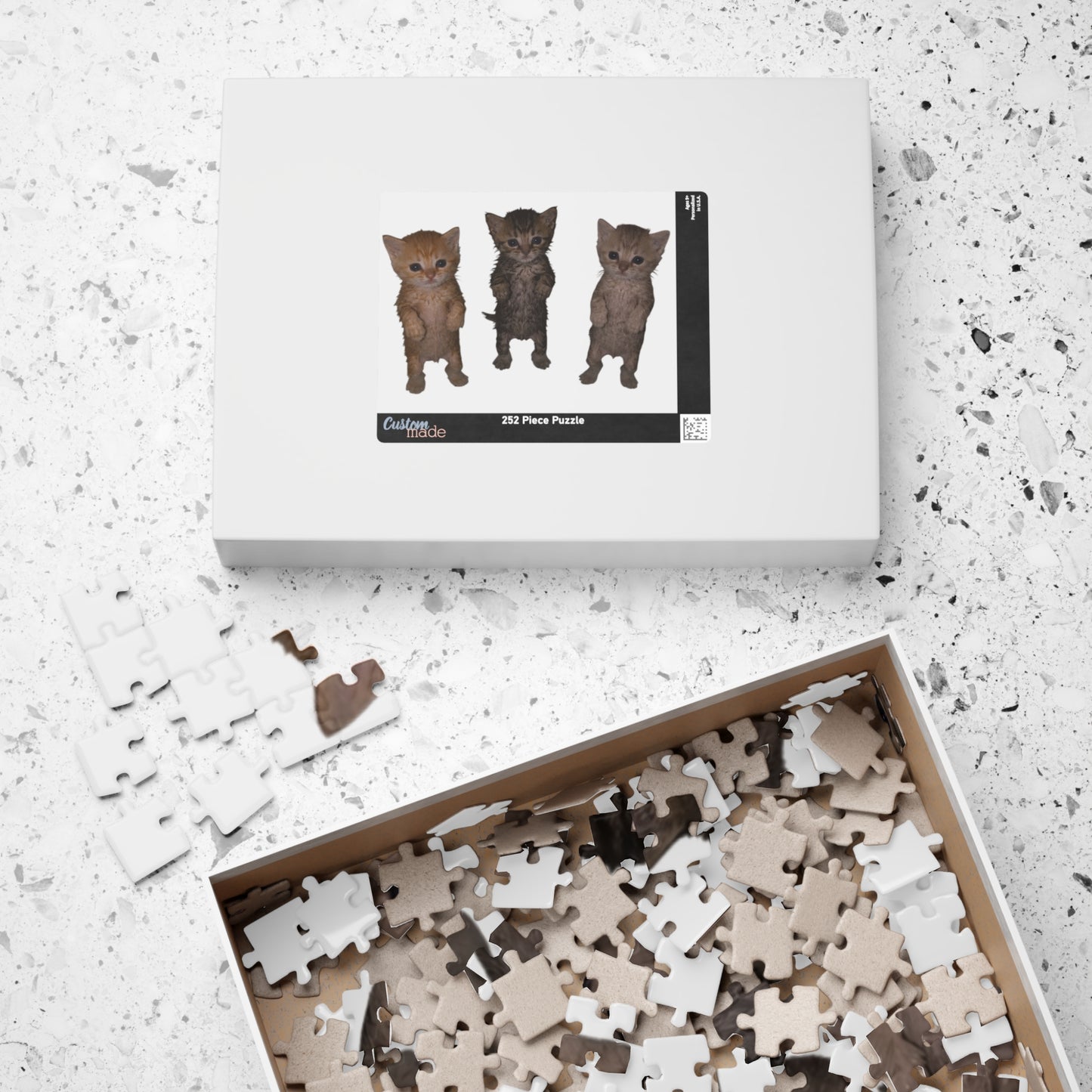 Cute Trio  Kittens Jigsaw Puzzle