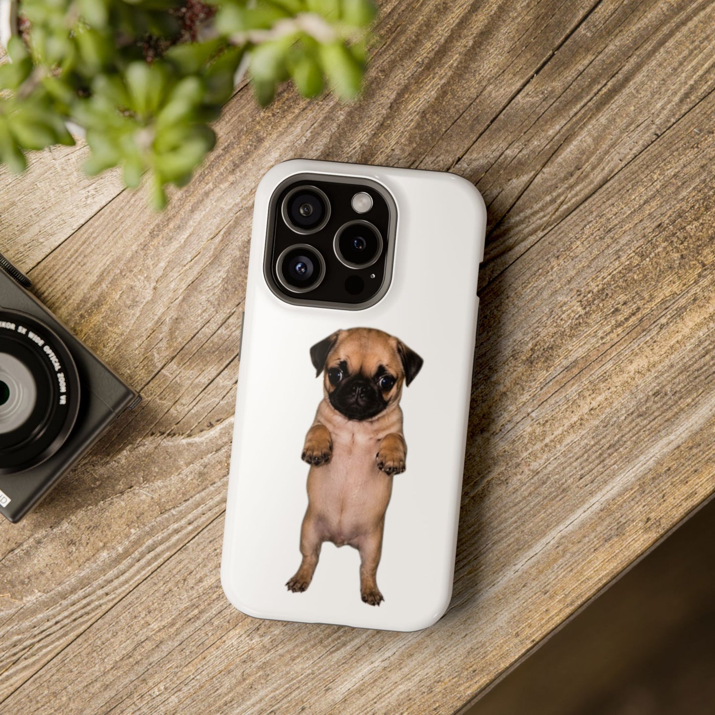 Pug Puppy Magnetic Impact-Resistant Phone Case