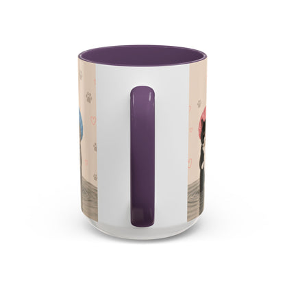 Cute Kittens in Shower Caps Accent Coffee Mug – 11/15oz