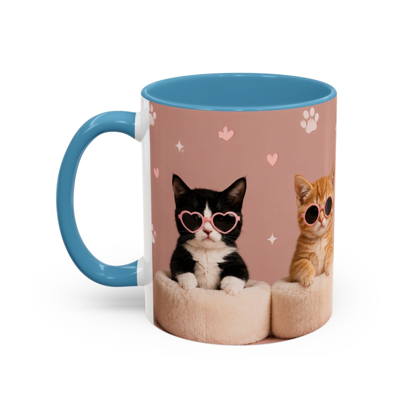 Cute Cat Lovers Coffee Mug - 11 & 15oz - Perfect Gift for Pet Owners