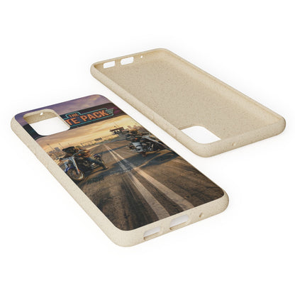 Motorcycle Road Trip Biodegradable Phone Case