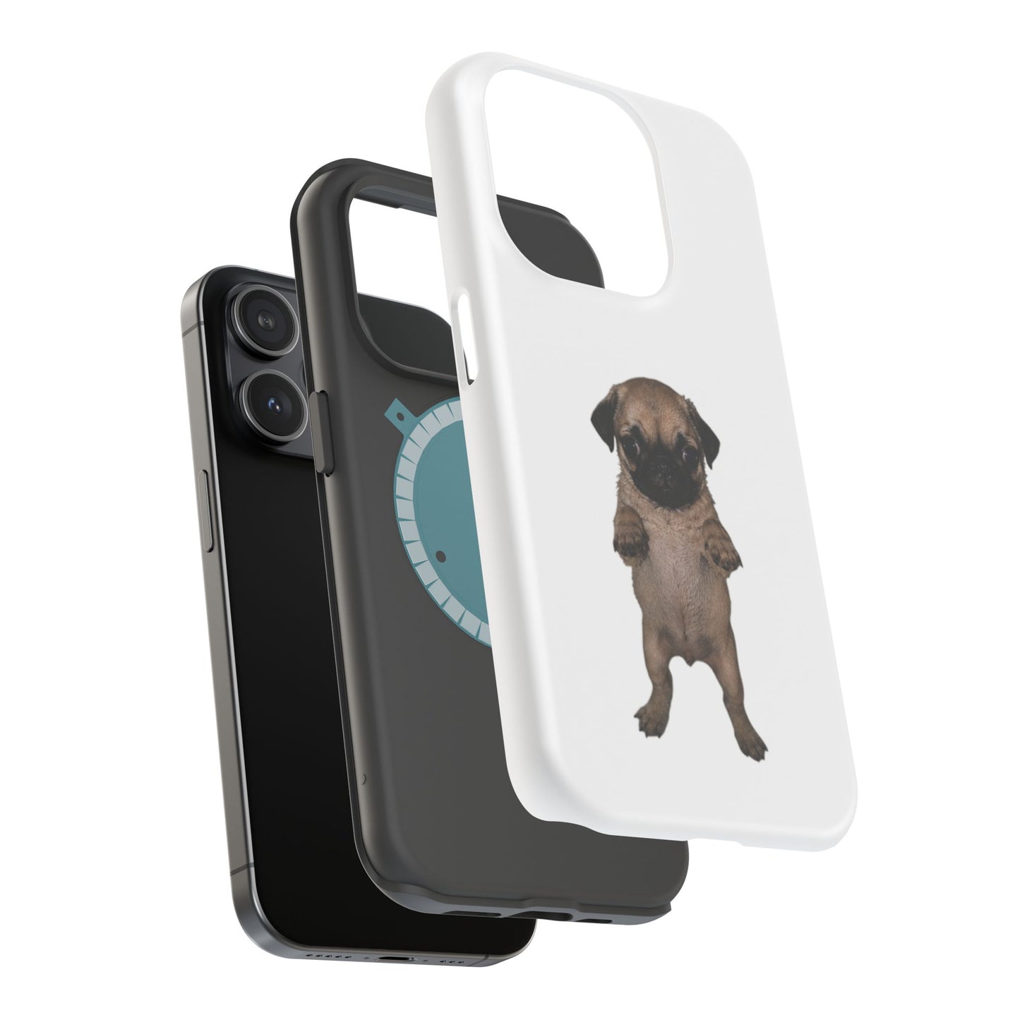 Pug Puppy Magnetic Impact-Resistant Phone Case