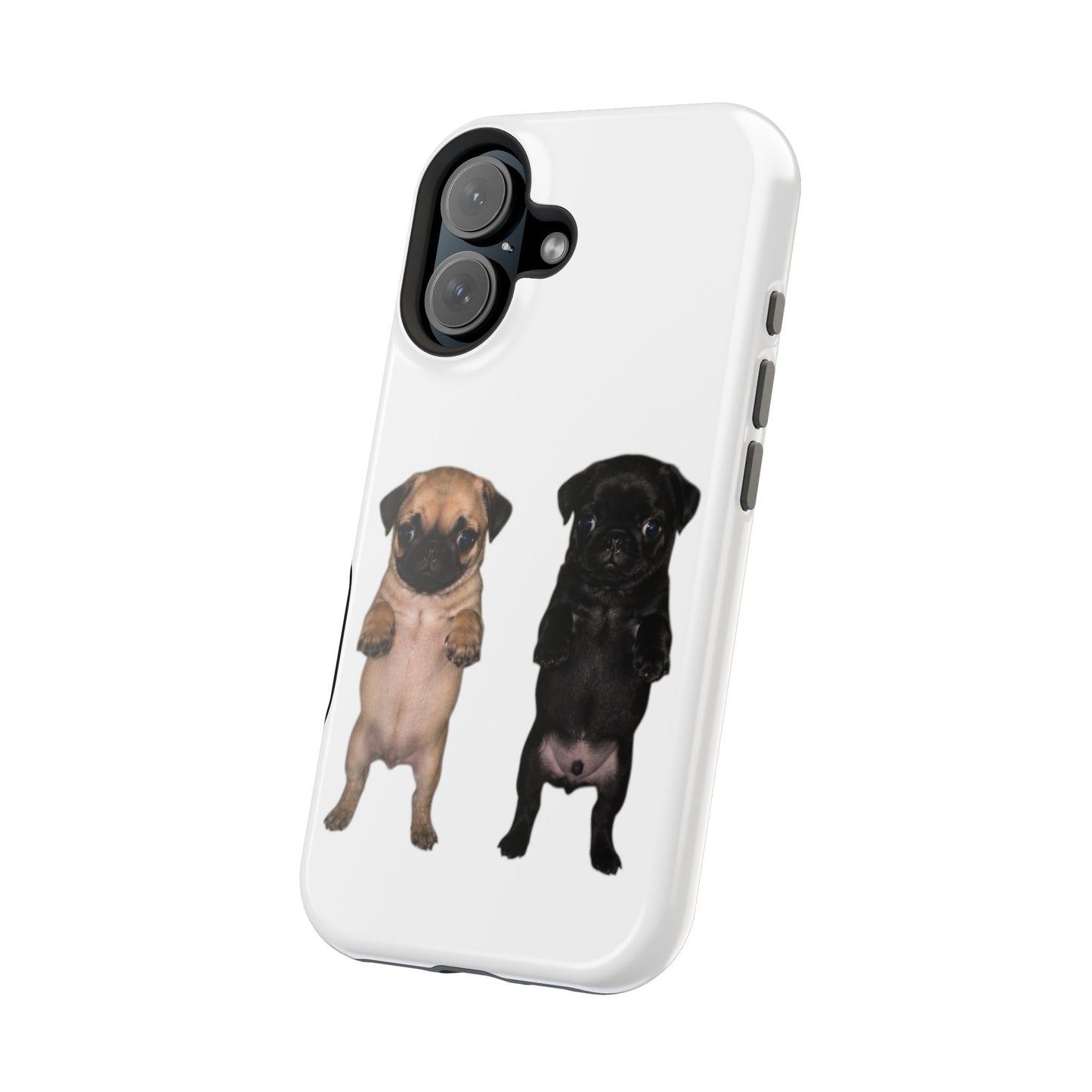 Pug Duo Magnetic Impact-Resistant Phone Case