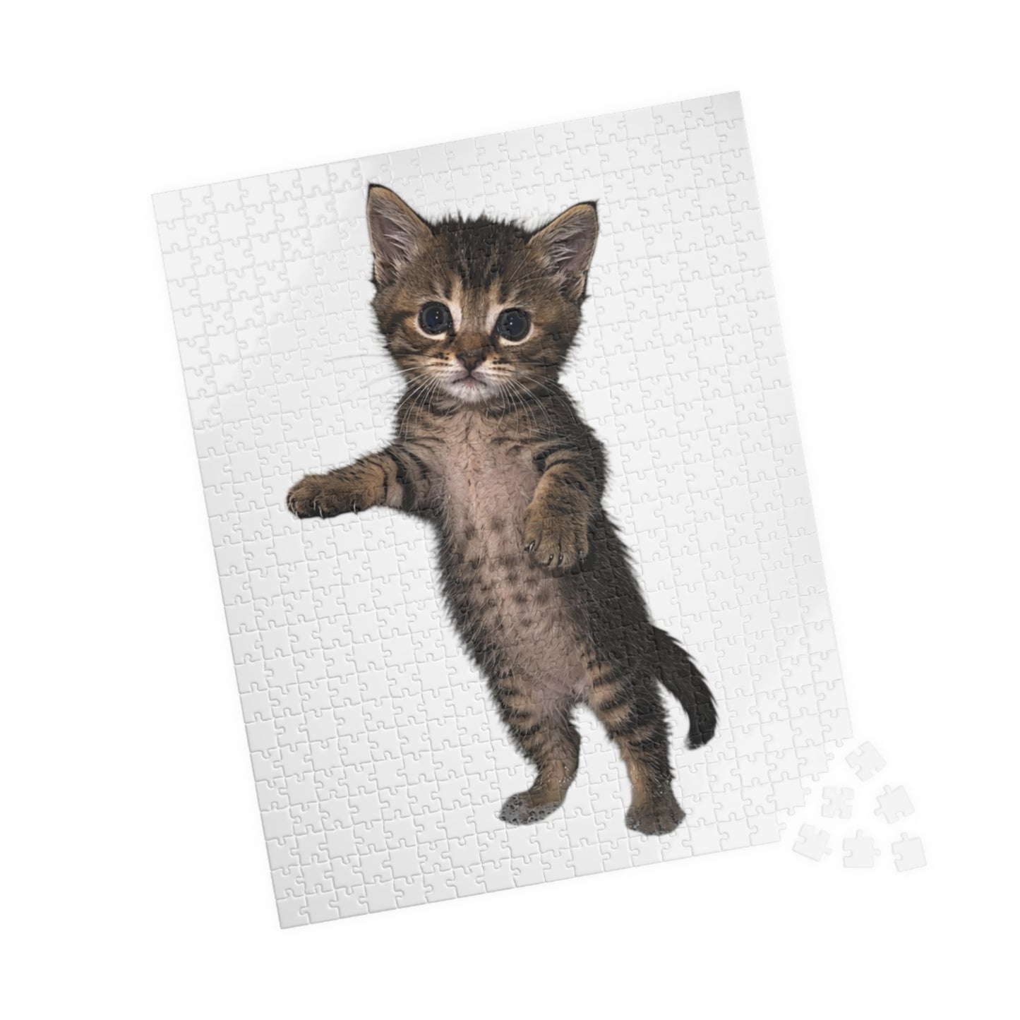Cute Standing Kitten Puzzle