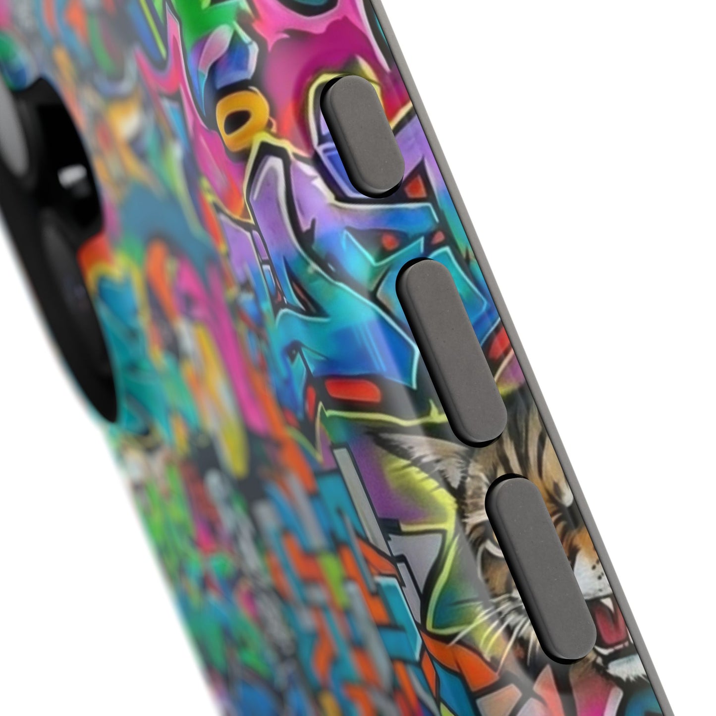 Puppy Squad Graffiti Phone Case — Impact-Resistant Protective Case