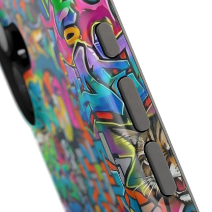 Puppy Squad Graffiti Phone Case — Impact-Resistant Protective Case