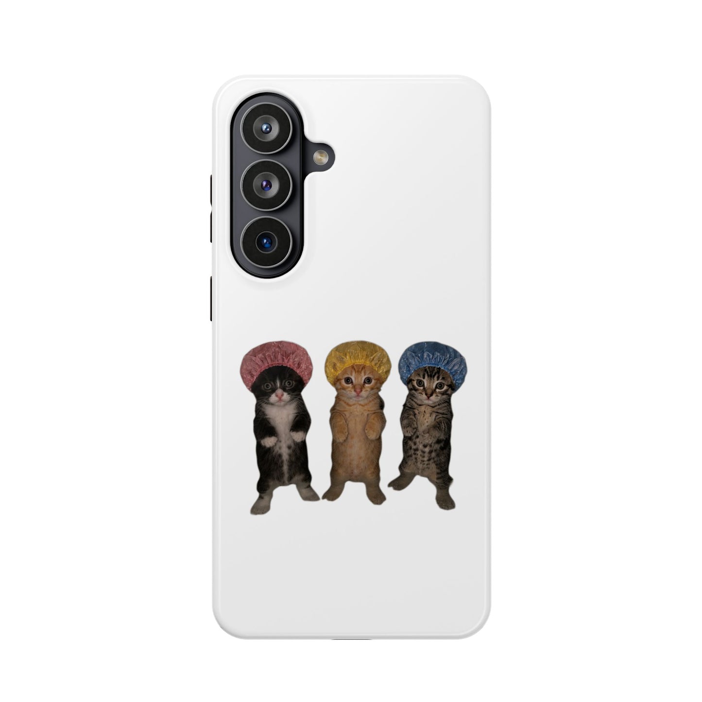 Cute Kittens in Bonnets  Magnetic Impact-Resistant Phone Case