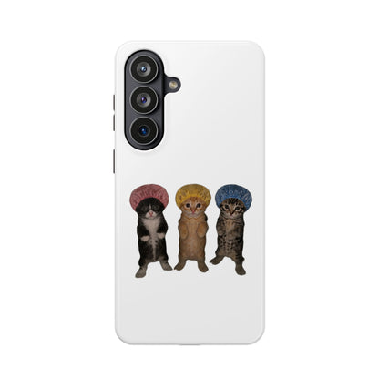 Cute Kittens in Bonnets  Magnetic Impact-Resistant Phone Case