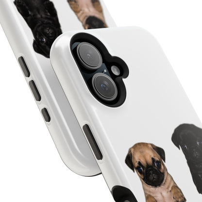 Pug Duo Magnetic Impact-Resistant Phone Case