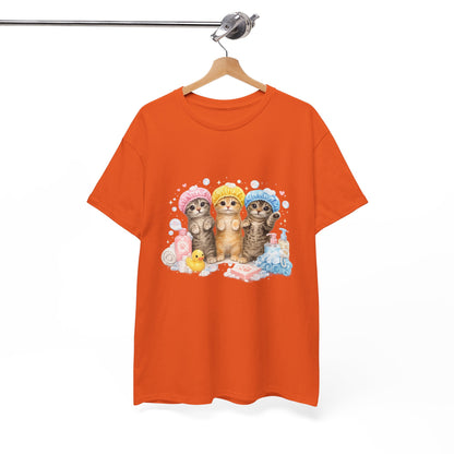 Cute Kittens Bath Time T-Shirt