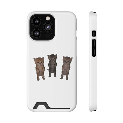 Cute Trio Kittens Phone Case