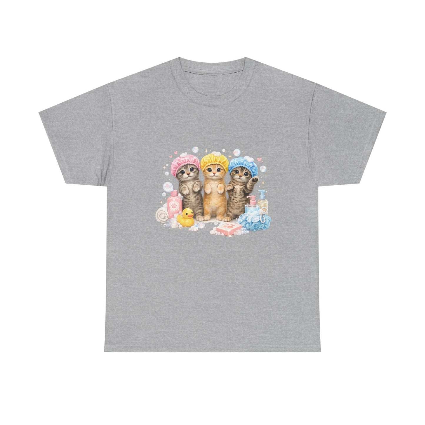 Cute Kittens Bath Time T-Shirt