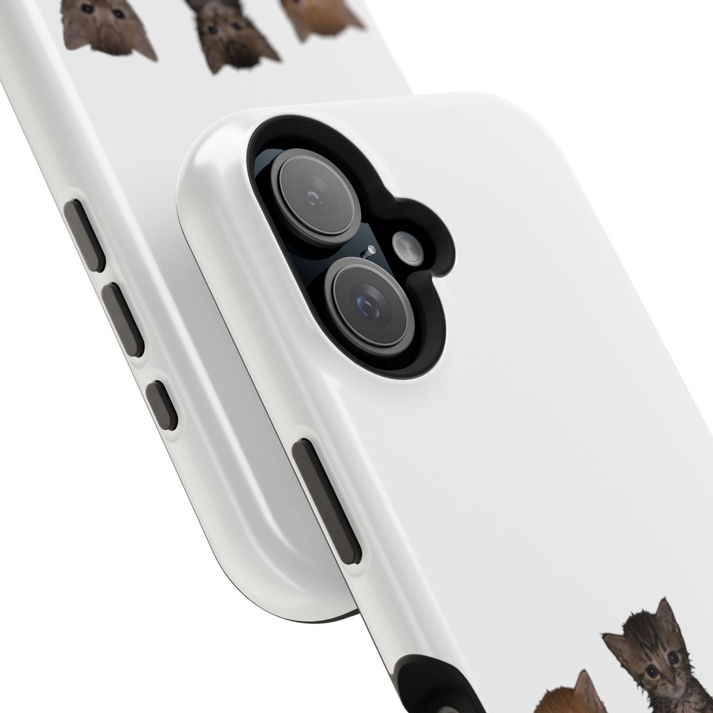Cute Trio Kittens  Magnetic Impact-Resistant Phone Case