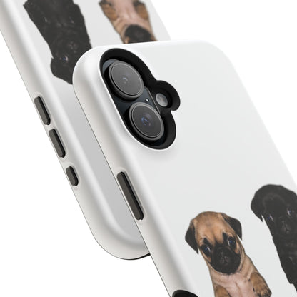 Pug Duo Magnetic Impact-Resistant Phone Case