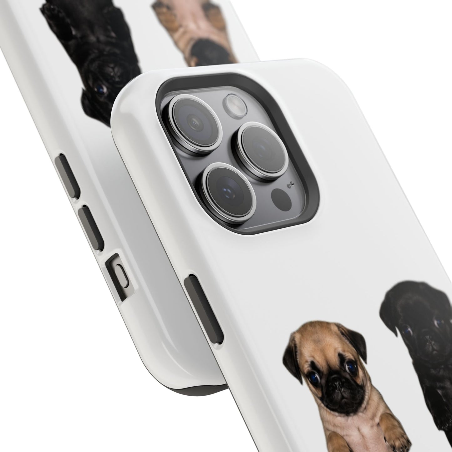 Pug Duo Magnetic Impact-Resistant Phone Case