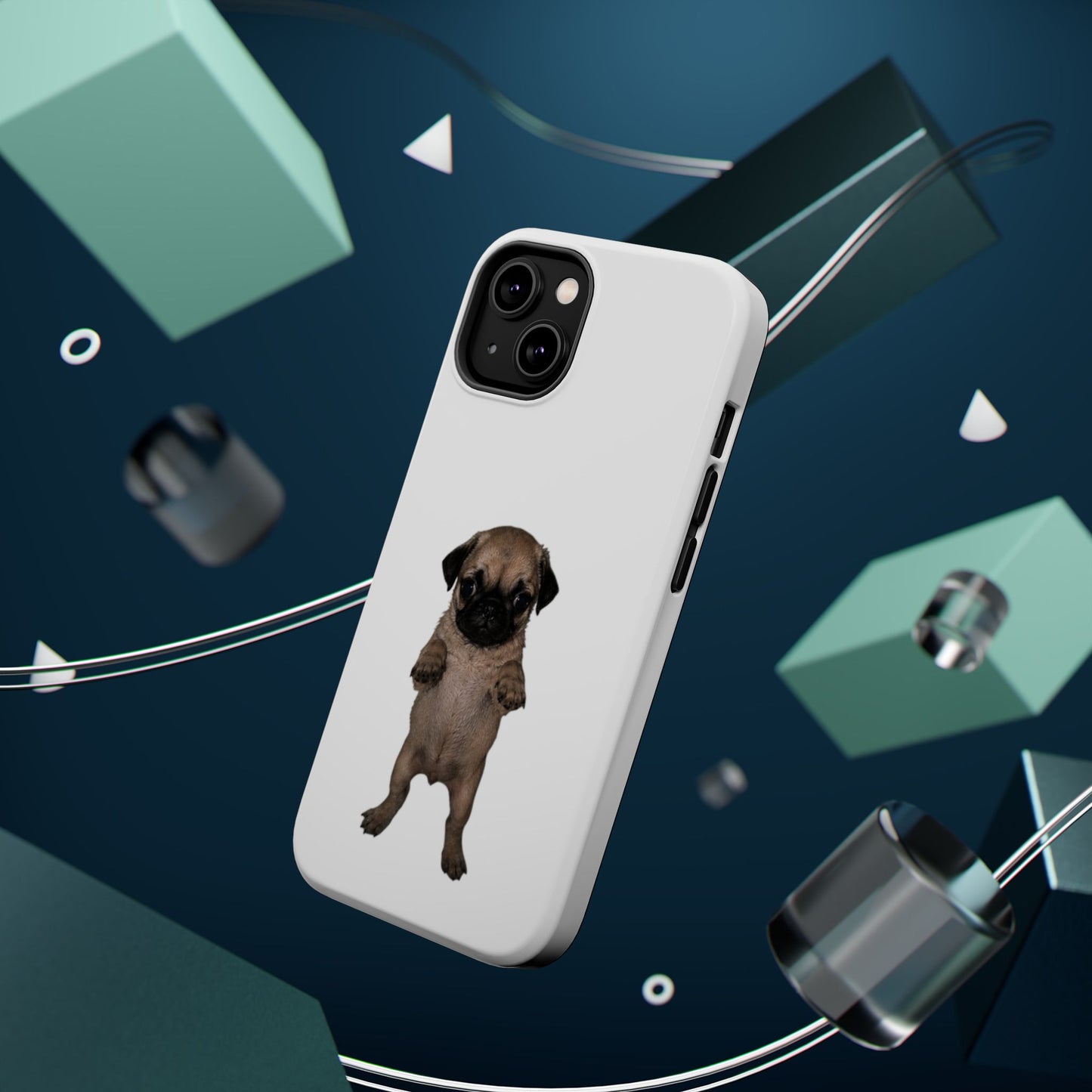Pug Puppy Magnetic Impact-Resistant Phone Case