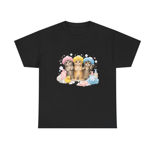 Cute Kittens Bath Time T-Shirt