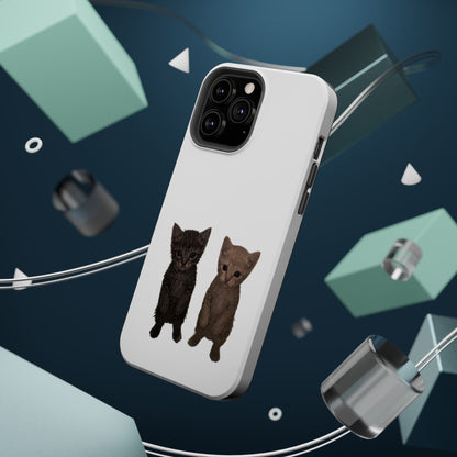 Cute Kittens Magnetic Impact-Resistant Phone Case