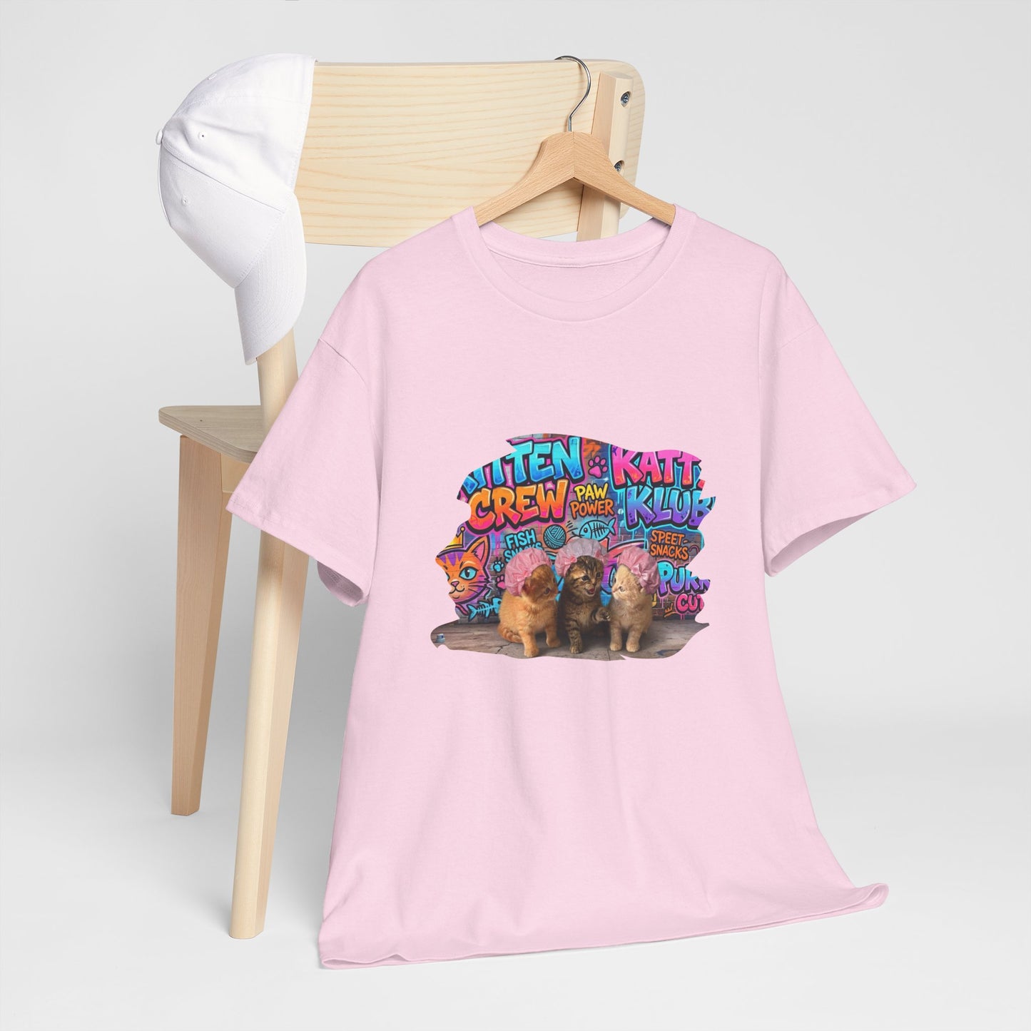 Kitten Crew Graphic Tee — Cute Kittens Cat Lover Shirt