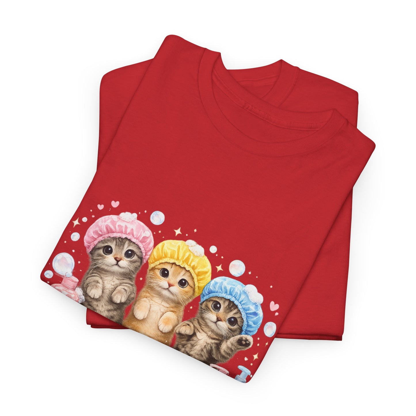 Cute Kittens Bath Time T-Shirt