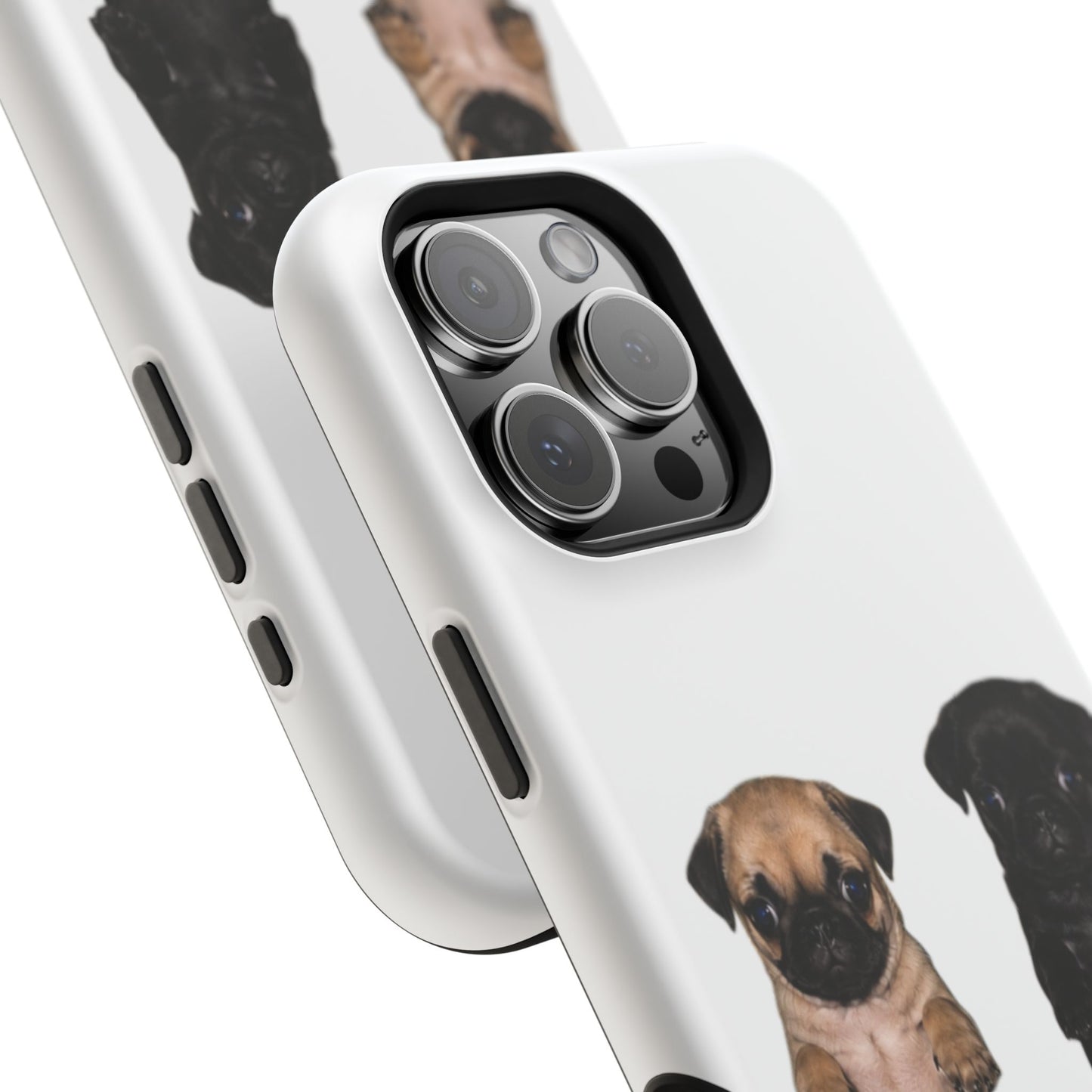 Pug Duo Magnetic Impact-Resistant Phone Case