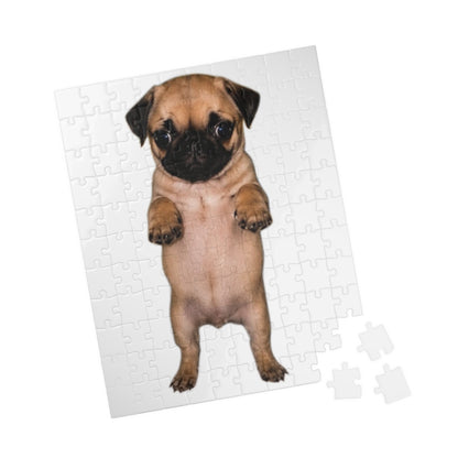 Cute Standing Pug Puppy Jigsaw Puzzle