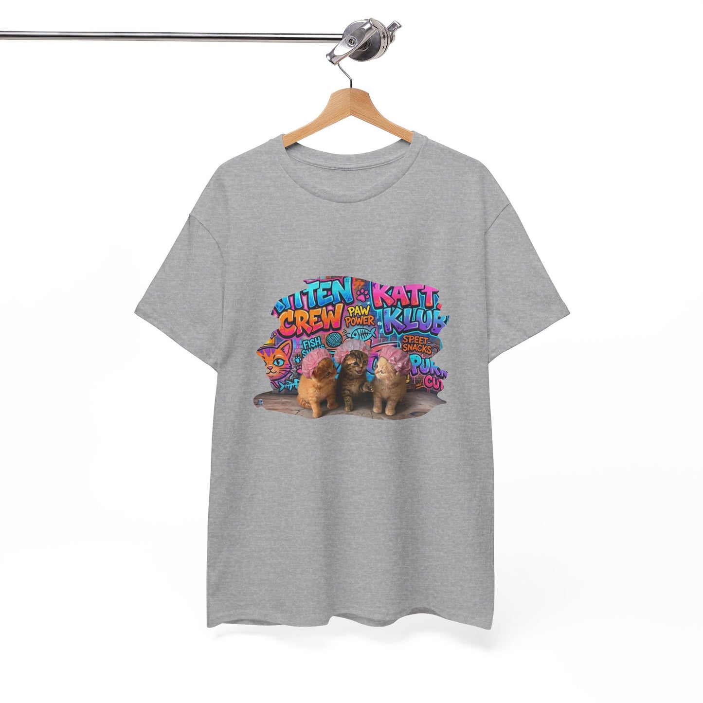 Kitten Crew Graphic Tee — Cute Kittens Cat Lover Shirt